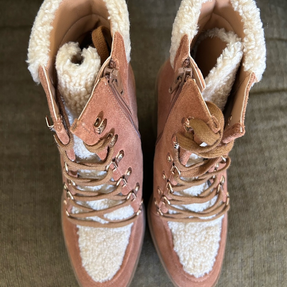 Jessica Simpson women's Shearling-Lined Boots